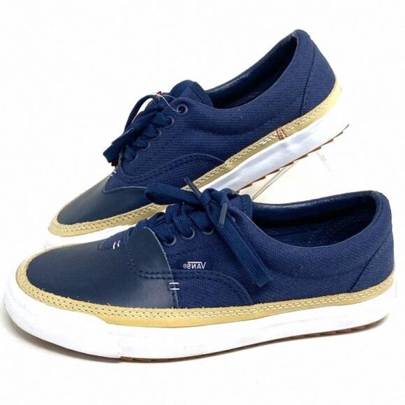 💖MEGA SALE💖VANS Slip Vamp Era Overply Women Blue VN0A4TZXX95 Genuine - Picture 1 of 11